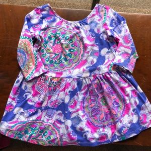 Lilly pulitzer girls cotton dress